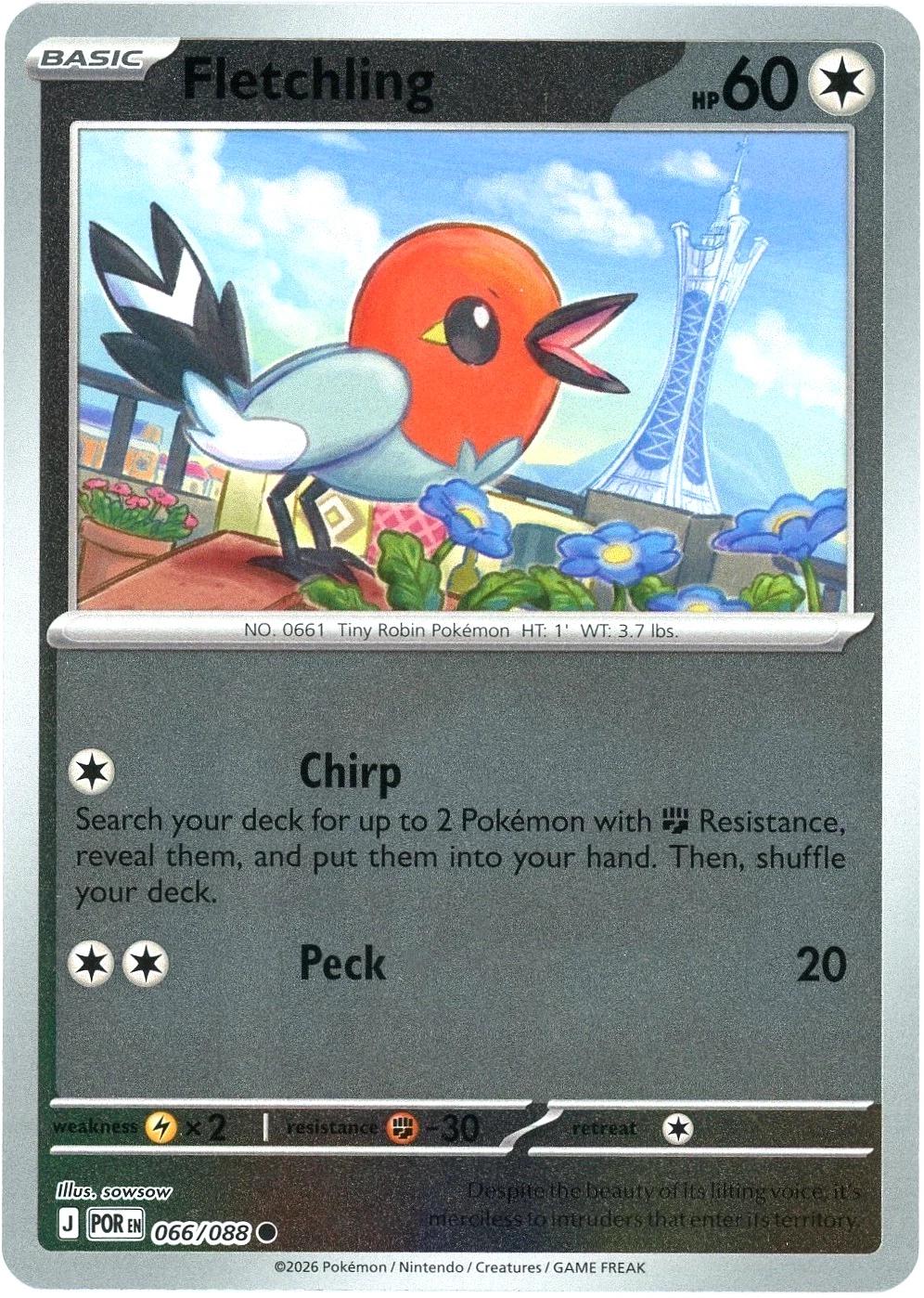 Fletchling [Reverse Holo]